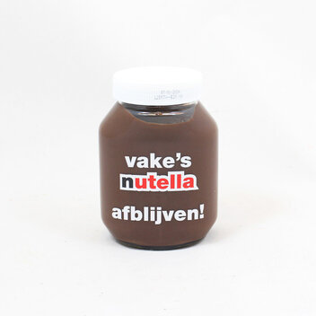 Vake's Nutella afblijven!