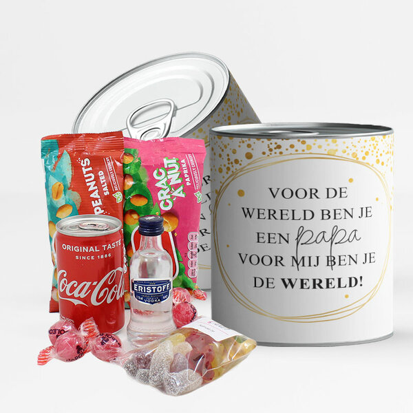 Voor de wereld een papa, voor mij de wereld - vodka