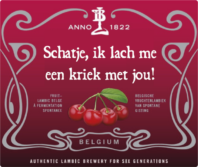 ik lach me een kriek met jou