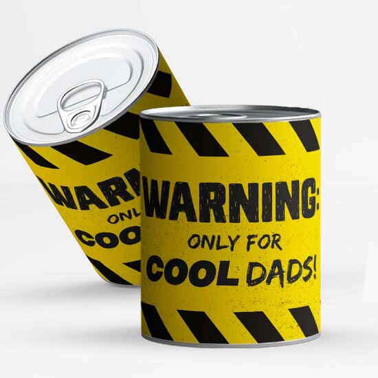 warning only for cool dads-blik