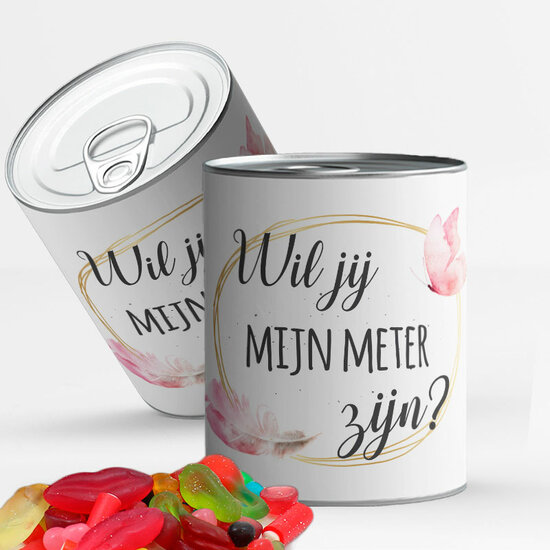 Meter-vragen-snoepblik