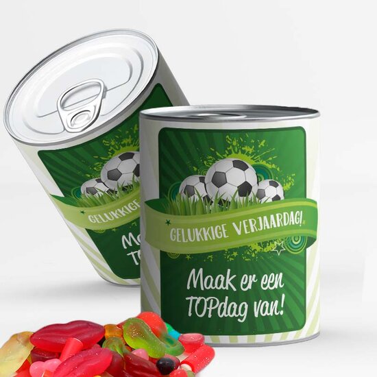 gelukkige-verjaardah-voetbal-snoepgeschenk