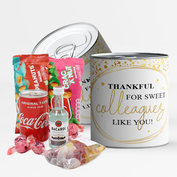 Thankful for sweet colleagues like you! - witte rum