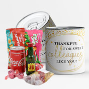 Thankful for sweet colleagues like you!  - whiskey