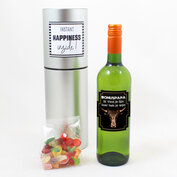 BONUSPAPA ik vind je fijn hier heb je wijn