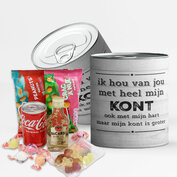 Ik hou van jou met heel mijn kont - bruine rum