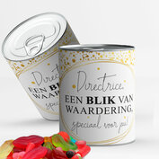 Directrice, een blik van waardering speciaal voor jou!