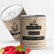 Omdat je braaf geweest bent (toch?)