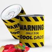 warning only for cool dads-snoepblik