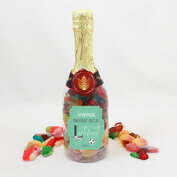 Topper, proficiat met je lentefeest - snoepfles