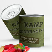 Kamp noodrantsoen (voor als het eten niet zo lekker is)