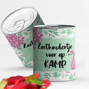 Zoethoudertje voor op kamp