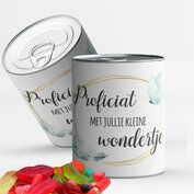 proficiat met jullie kleine wondertje - muntgroen