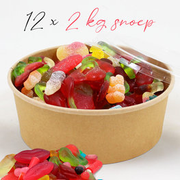 2 kg snoep - 12 leveringen