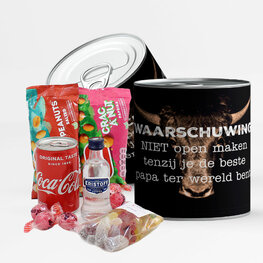 Niet open maken, tenzij je de beste papa bent - vodka