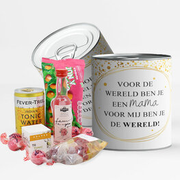 voor de wereld een mama, voor mij ben je de wereld - gin