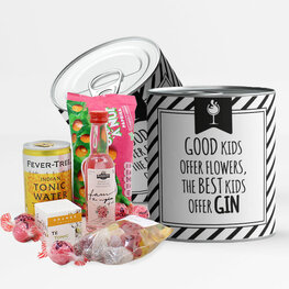 Good kids offer flowers, the best kids offer GIN