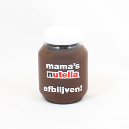 Mama's nutella afblijven!