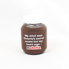 My mind says Victoria's secret model but my heart says Nutella