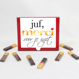 Juf, MERCI voor je inzet