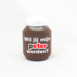 Wil jij mijn peter worden? - nutella