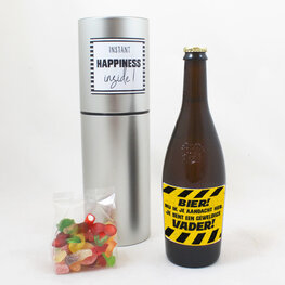 BIER! Nu ik je aandacht heb, je bent een geweldige vader!