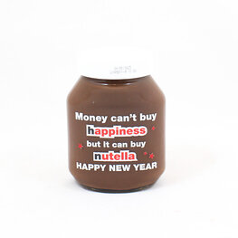 Money can't buy happiness but it can buy nutella - happy new year