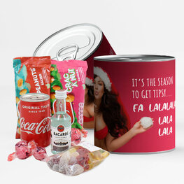 It's the season to get tipsy... Fa lalalala lala lala - vrouw- bacardi wit