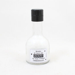 Moeke, jij bent als zout op mijn frietjes. Onmisbaar