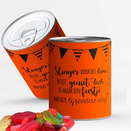 Slinger door het leven, beleef, geniet, lach ... - fluo