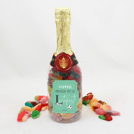 Topper, proficiat met je lentefeest - snoepfles
