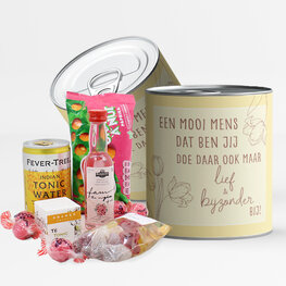 Een mooi mens dat ben jij doe daar ook maar lief en bijzonder bij-gin