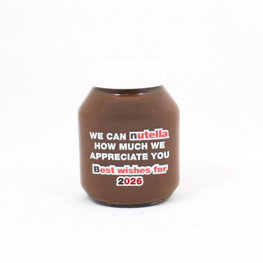 We can nutella how much we appreciate you - best wishes for 2026